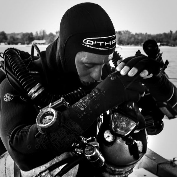 Will Goodman, technical diving instructor and founder of Black Water Tek